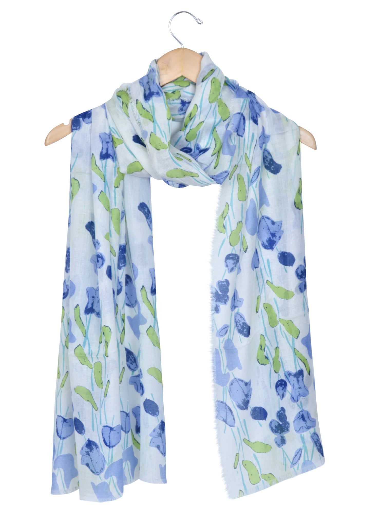 WF37XBLU - Modern Gladiola in Blue