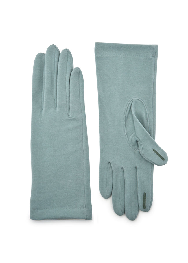 womens sky acrylic rayon polyurethane lining polyester wrist length glove