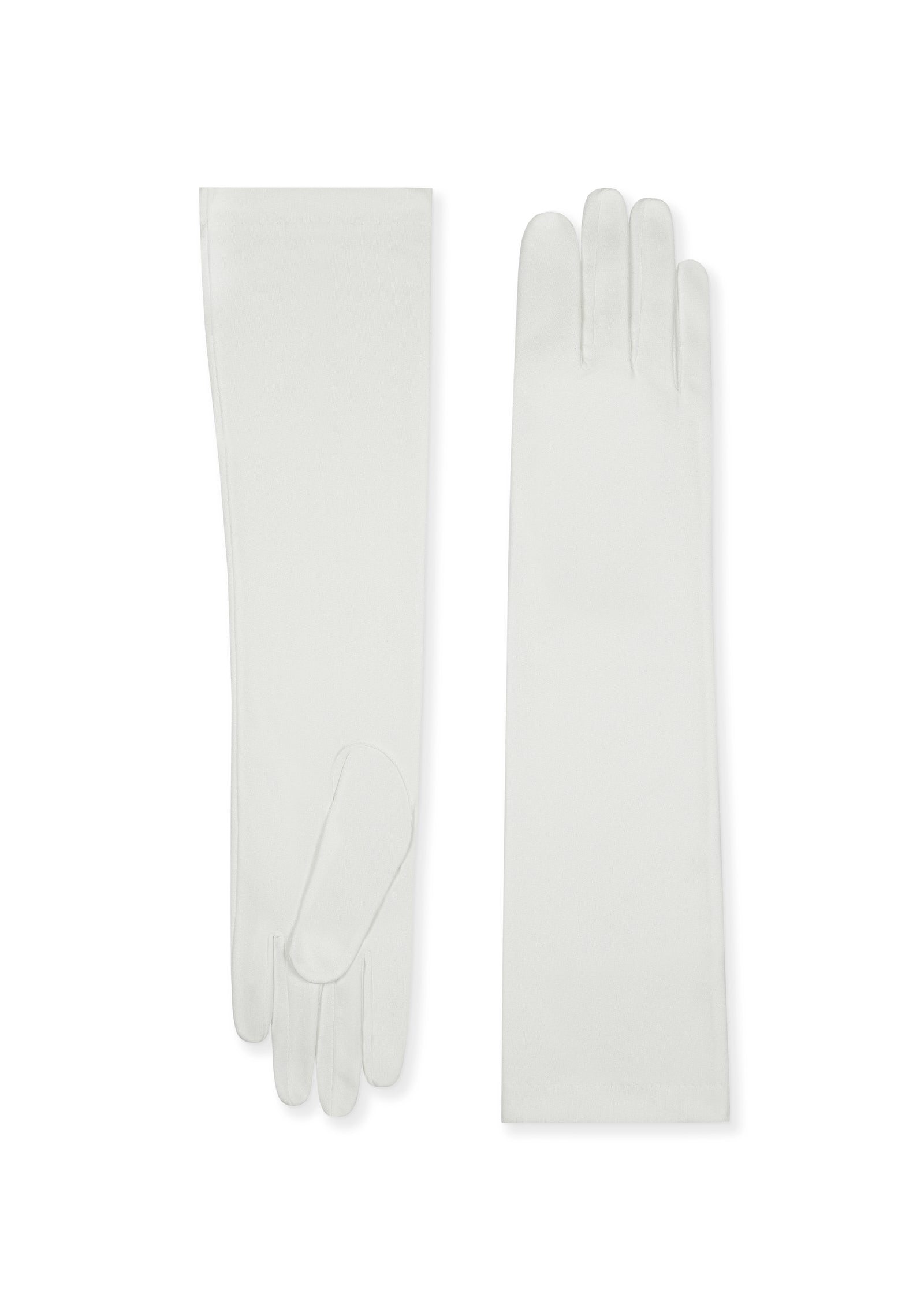 womens polycotton elbow length glove