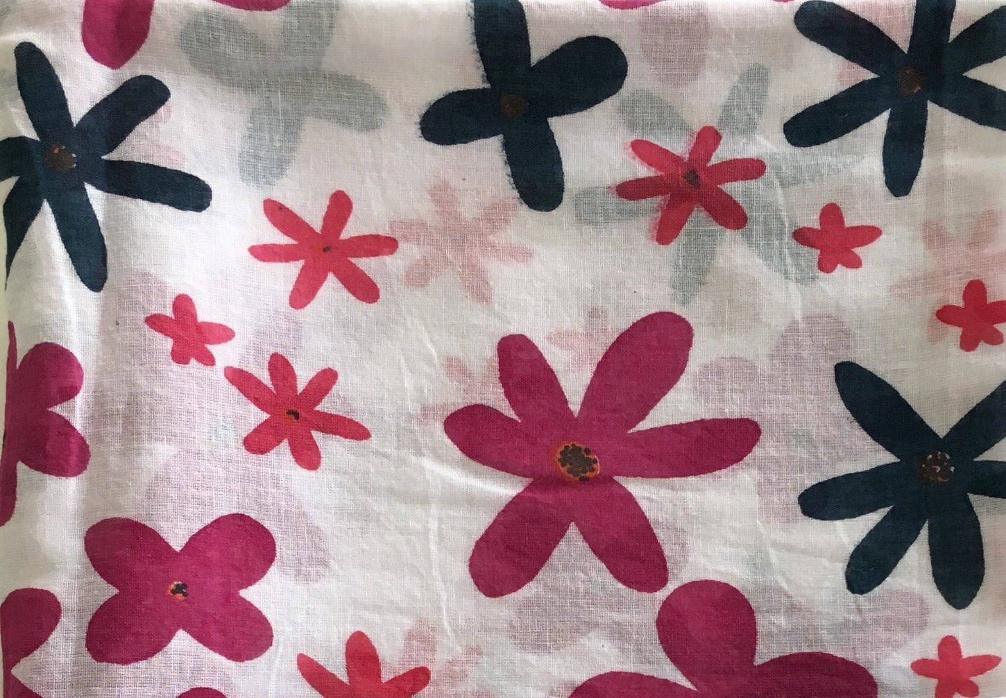 womens fuschia cotton mask made in USA